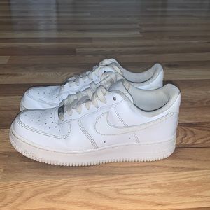 White Nike Air Forces